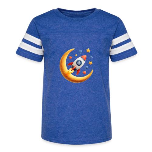 Rocket Among the Stars - Kid's Football Tee