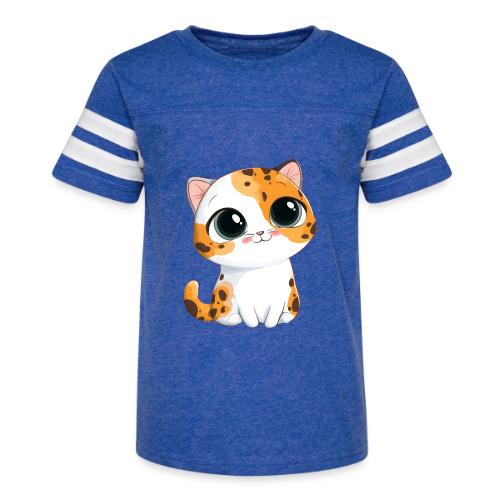 Kitten: Purrfectly Adorable - Kid's Football Tee