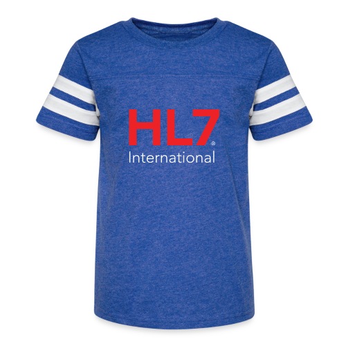 HL7 International Logo - Reverse - Kid's Vintage Sports T-Shirt