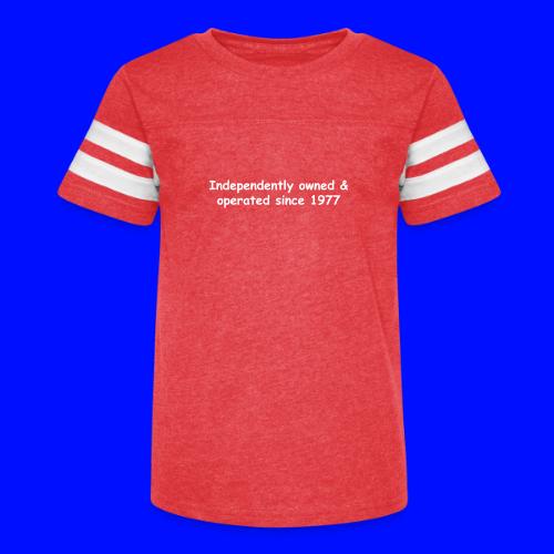 Independently Owned & Operated - Kid's Football Tee