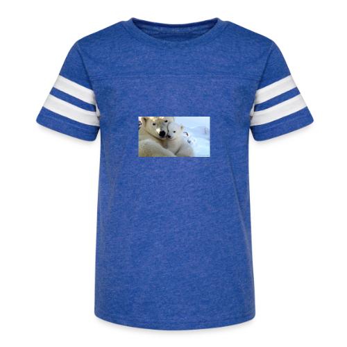 polarbearhug - Kid's Football Tee