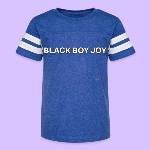 Black Boy Joy - Kid's Vintage Sports T-Shirt