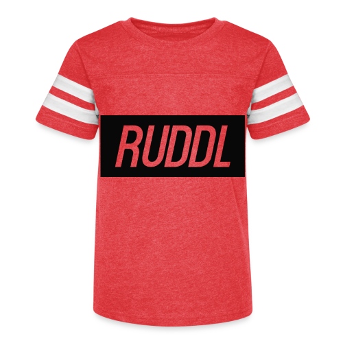 Ruddl Text Spreadshirt - Kid's Football Tee