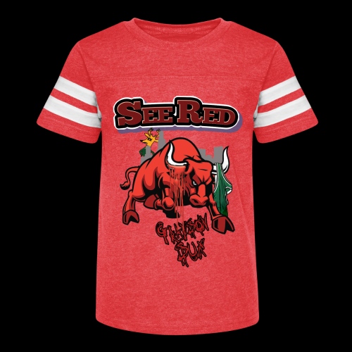 See Red - Kid's Vintage Sports T-Shirt