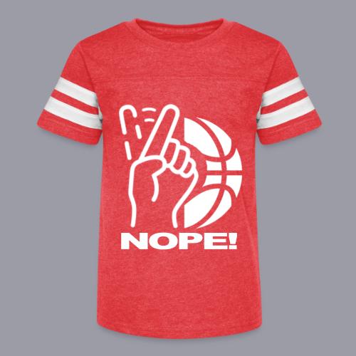 NOPE! - Kid's Football Tee
