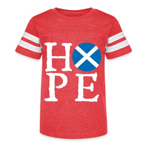 Light HOPE St A Cross - Kid's Football Tee