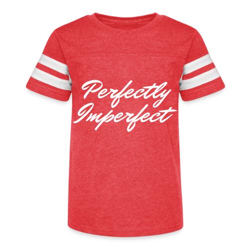 Perfectly Imperfect Merch - Kid's Football Tee