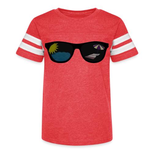 Summer Shade - Kid's Football Tee