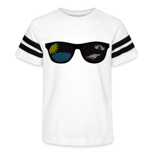 Summer Shade - Kid's Football Tee