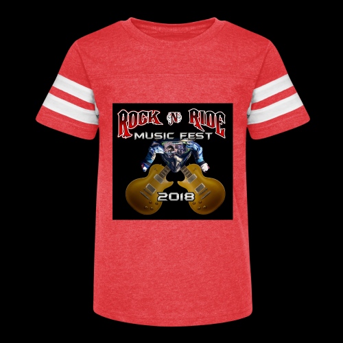 RocknRide Design - Kid's Vintage Sports T-Shirt