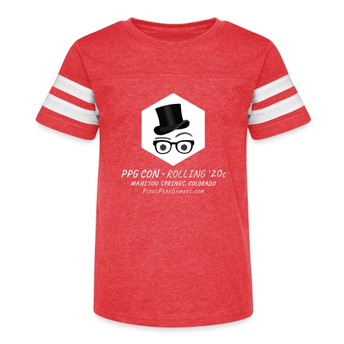Pikes Peak Gamers Convention 2020 - Kid's Vintage Sports T-Shirt