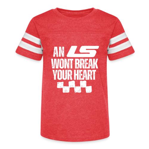 AN LS WONT BREAK YOUR HEART - Kid's Football Tee