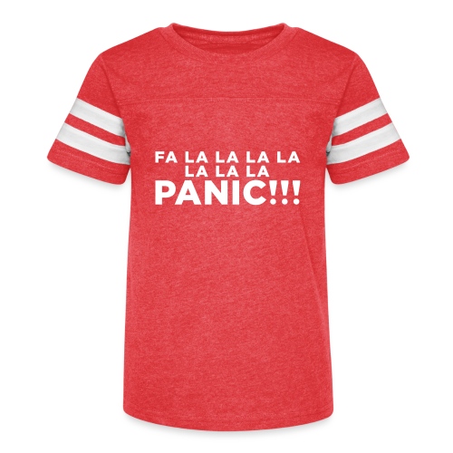 Funny ADHD Panic Attack Quote - Kid's Football Tee