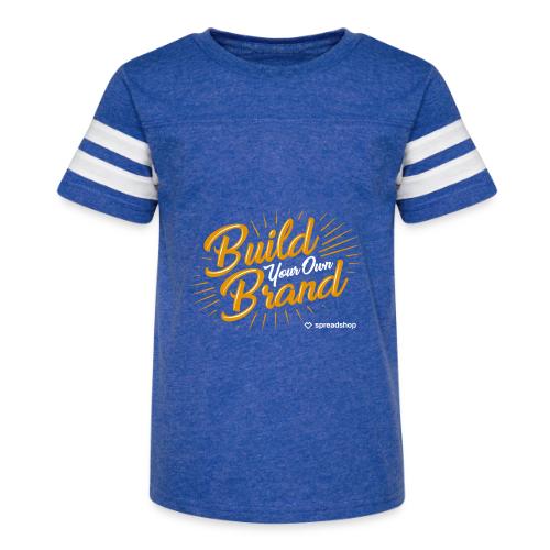 Build Your Own Brand - Kid's Football Tee