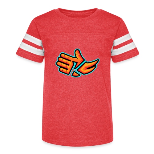 Kevinsmak Minimalist T-Shirt Design - Kid's Vintage Sports T-Shirt