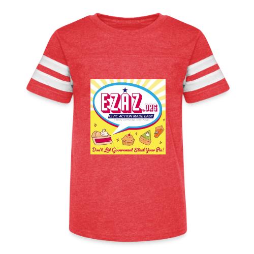 Don't Let Government Steal Your Pie! - Kid's Football Tee