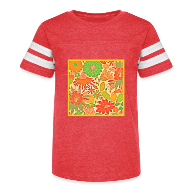 Vibrant Blossom Elegance Pattern