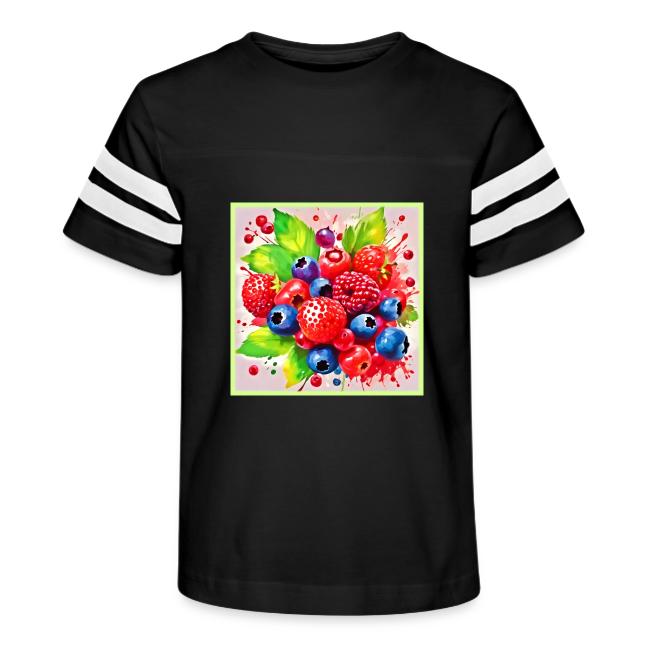 Summer Berry Splash Design