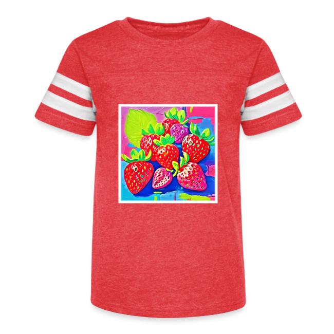 Pop Art Strawberries