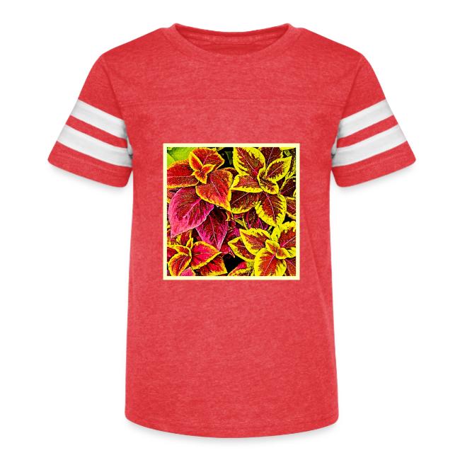 Coleus Leaf Burst Design