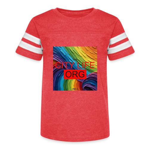 CIty Life Org Vol. 1 - Kid's Football Tee
