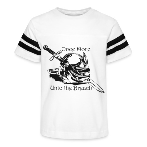 Once More... Unto the Breach Medieval T-shirt - Kid's Vintage Sports T-Shirt