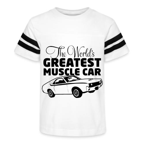Greatest Muscle Car - Javelin - Kid's Football Tee