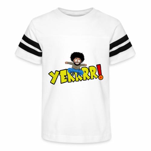 #Yerrrr! - Kid's Football Tee