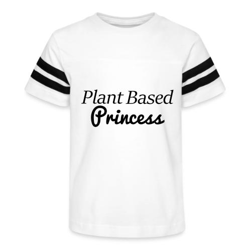 Plant Based Princess - Kid's Football Tee