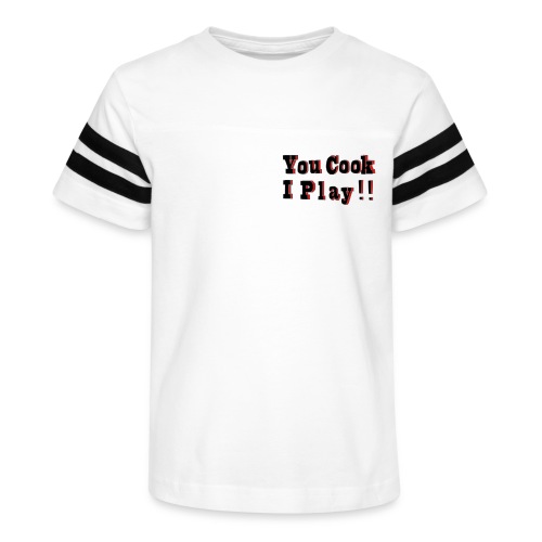 2D You Cook I Play - Kid's Vintage Sports T-Shirt