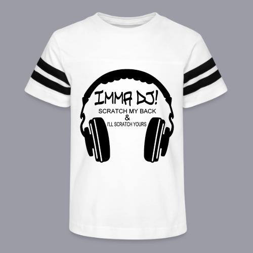 I'M A DJ! - Kid's Football Tee