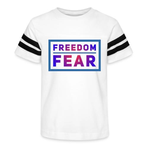 Choose freedom over fear - Kid's Football Tee