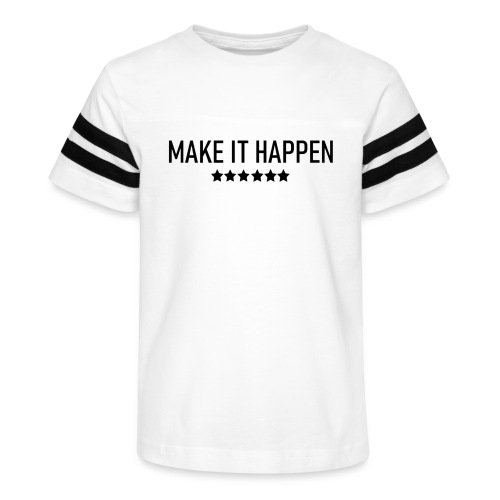 Make It Happen - Kid's Vintage Sports T-Shirt