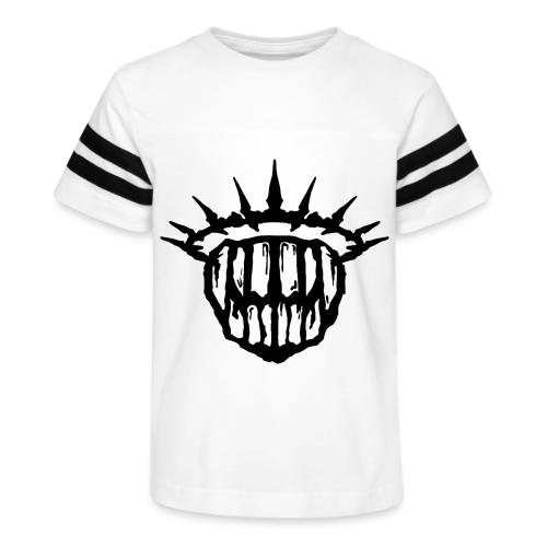 Teeth Of The Divine Sigil BLACK - Kid's Football Tee