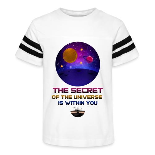 The Secret Of The Universe - Kid's Football Tee