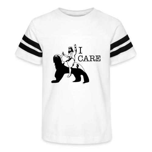 I care - Kid's Football Tee