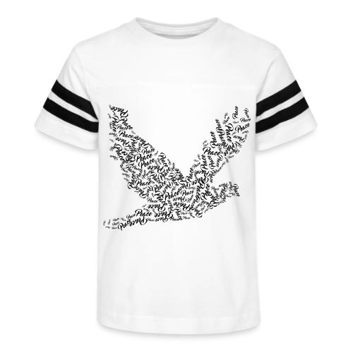 DOVE Peace in FLIGHT - Kid's Football Tee