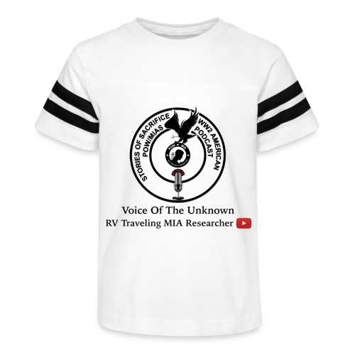 SOS RV MIA Logo Designs - Kid's Vintage Sports T-Shirt