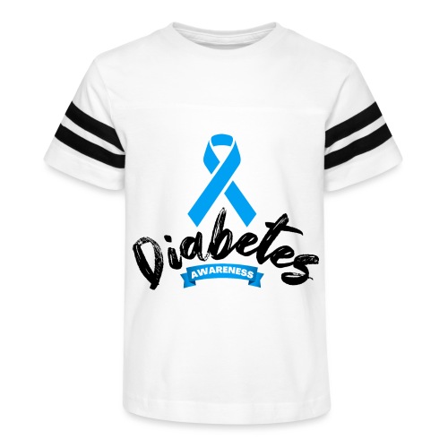 Diabetes Awareness - Kid's Vintage Sports T-Shirt
