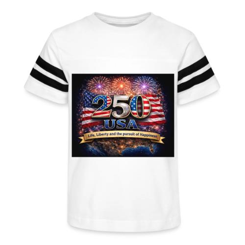 USA 250th Celebration - Kid's Football Tee