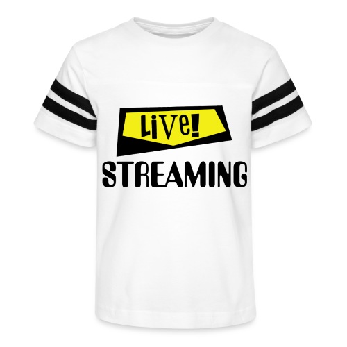 Live Streaming - Kid's Vintage Sports T-Shirt