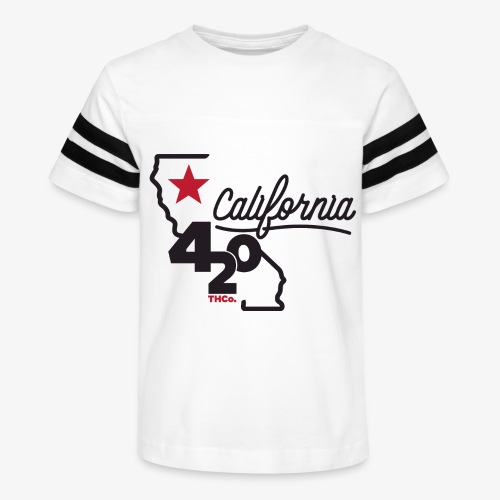 California 420 - Kid's Football Tee