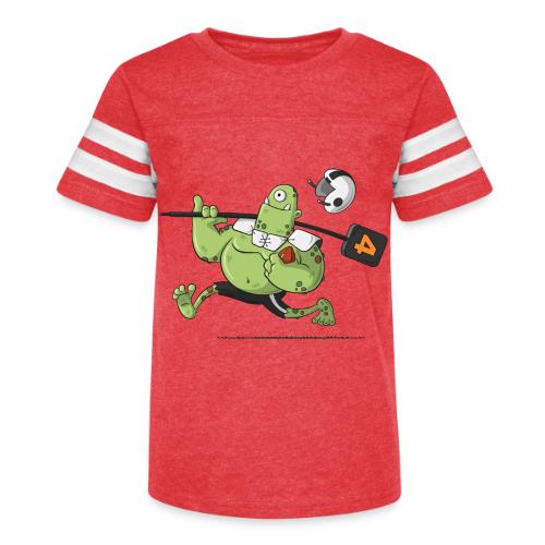 Tuddy the Troll - Kid's Football Tee