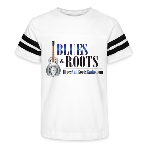 Blues & Roots Radio Logo - Kid's Football Tee