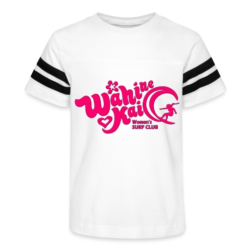 Wahine Kai Logo pink - Kid's Football Tee