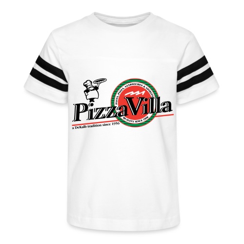 Pizza Villa logo - Kid's Vintage Sports T-Shirt