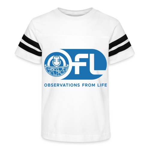 Observations from Life Logo - Kid's Football Tee