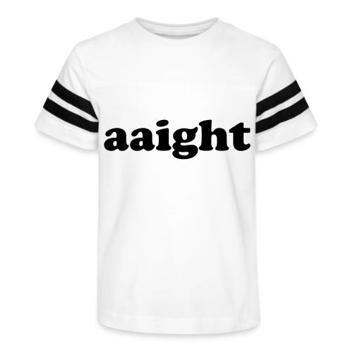 Aaight Hip Hop Music Quote - Kid's Football Tee