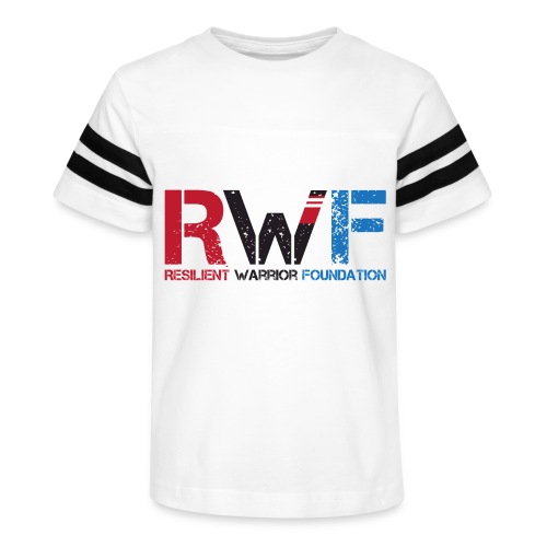RWF Black - Kid's Vintage Sports T-Shirt