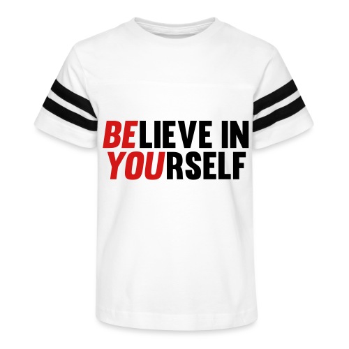 Believe in Yourself - Kid's Vintage Sports T-Shirt